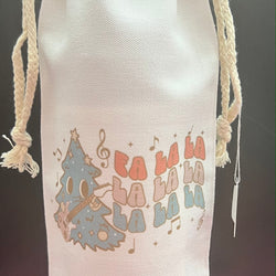 Wine Bag - Fa la la la