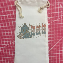 Wine Bag - Fa la la la