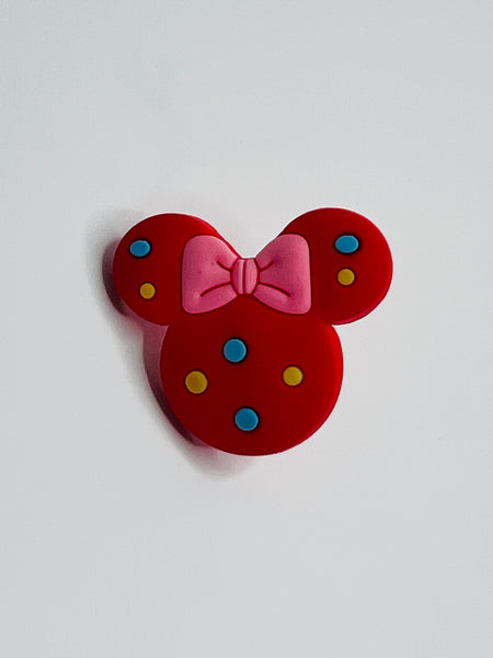 Straw Charm - Polka Dot MM ears - Poured Not Stirred