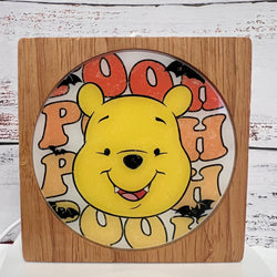 Halloween Pooh Bear Inspired Wood Night Light