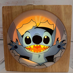 Stitch Inspired Wood Night Light