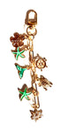 Teal Ocean Theme Charm Bag Charm