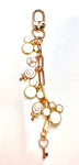 Mickey Inspired - white Charm Bag Charm
