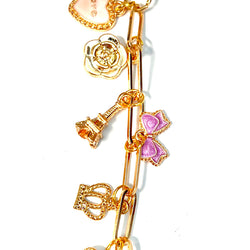 Beauty and the Beast Inspired Bag Charm