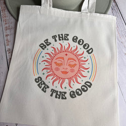 Canvas Tote Bag - Be the good