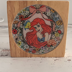 Ariel Inspired  Wood Night Light