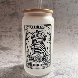 Glass Can Tumbler - The iced Coffee