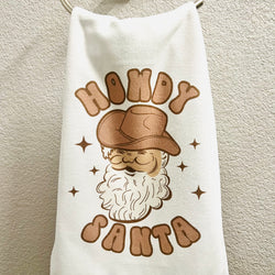 32" Towel - Howdy Santa