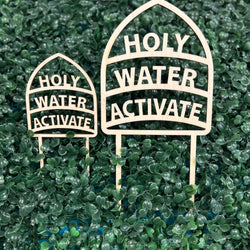 MINI - Holy Water Activate Plant Stake